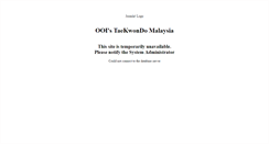 Desktop Screenshot of ooistaekwondomalaysia.ooitkd.com