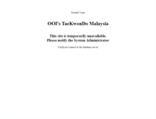 Tablet Screenshot of ooistaekwondomalaysia.ooitkd.com